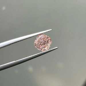 Diamants en vrac de 1,42 ct, taille coussin, pureté VVS, certifiés IGI, diamants roses fantaisie cultivés en laboratoire CVD pour bijoux, vente en gros - Product Image 2