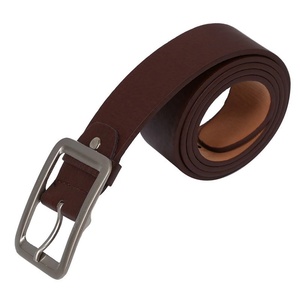 Cinturón de Cuero Genuino para Hombre de Alta Calidad, Hecho a Mano, con Diseño Nuevo y Hebilla Giratoria, en Oferta - Product Image 2