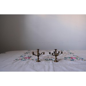 Candelabro de Latón de 3 Brazos, Estilo Vintage, Decoración para el Hogar, Portavelas de Metal Resistente, Directo de Fábrica - Product Image 3