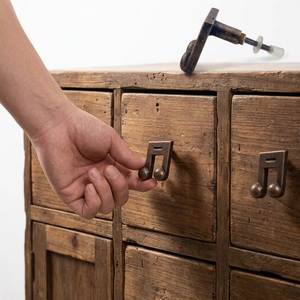 Cast Iron Round Shape Cabinet Handle and Knob for Home Office Furniture <b>Rustic</b> Design Durable Eco-Friendly Easy Installation - Product Image 3