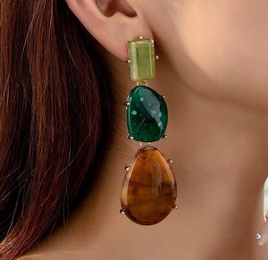Pendientes de resina de cristal hechos a mano para regalo, eventos festivos, elegantes, para mujer, joyería acrílica, accesorios de moda para fiestas - Product Image 3