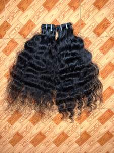 100% cheveux naturels bouclés profonds du temple indien du sud cheveux de donneur unique de vague lâche - Product Image 4