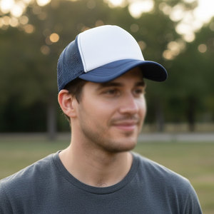 Gorra Trucker con Logotipo Personalizado, Gorra de Béisbol de Malla, Gorra Ajustable con Tira, Gorra Deportiva de Poliéster, Venta al por Mayor Directa de Fábrica OEM ODM - Product Image 6