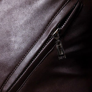 High Quality Cow Skin <b>Jacket</b> Comfortable Durable for Everyday Fashion Stand Stylish High Street Design All Seasons Fabric - Product Image 4
