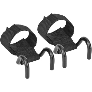 Heavy-Duty Adjustable Weightlifting Wrist with Hooks Padded Grip Enhancing Deadlift Pull-Up <b>Straps</b> Gym Workout Settings Support - Product Image 1