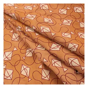 Hot Sales Cotton Dabu Kite Printed Dabu Custom Traditional Printed Fabric For Dress And Clothing Fabric