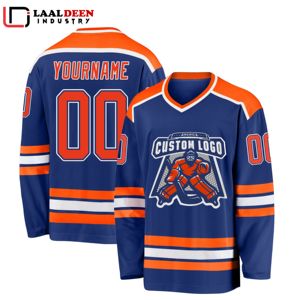 Maillots de hockey sur glace personnalisés par sublimation, uniformes d'équipes internationales pour hommes, femmes et jeunes, coupe ajustée, vêtements de hockey sur glace de haute qualité - Product Image 5