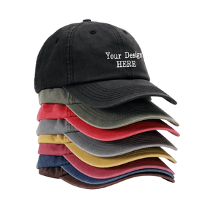 Fabricant de chapeaux, casquettes de baseball personnalisées avec logo, tissu en coton, casquettes de baseball vierges à 6 panneaux, visière incurvée pour femmes et hommes - Product Image 2