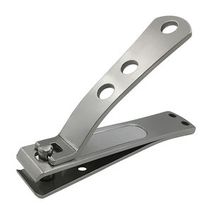 Coupe-ongles de luxe en acier inoxydable plaqué noir avec lime pour manucure des doigts et des orteils, lame incurvée de haute qualité, portable pour les pieds - Product Image 4