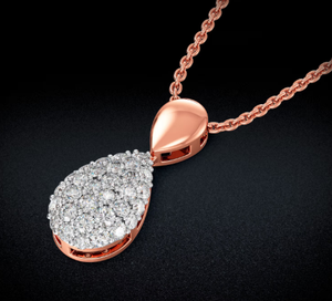 Collier pendentif classique en or 14 carats avec diamant naturel et certification IGI pour un usage quotidien et des occasions spéciales - Product Image 4
