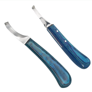 Outils de fermeur en acier inoxydable : Râpe à sabots, Couteau à sabots, Kit de coupe-sabots réutilisable pour professionnels de la ferrure canine - Product Image 4