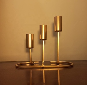 เชิงเทียนโลหะทองเหลืองยอดนิยม100% ตกแต่งบ้านทำด้วยมือของขวัญคริสต์มาสวัตถุสำเนียงจากอินเดีย - Product Image 4