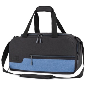 La mejor bolsa de lona de nailon para deporte Fitness CrossFit MMA Gym Travel Weekender con compartimento para zapatos y forro de poliéster duradero - Product Image 1
