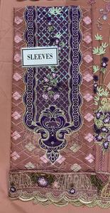 Costume en mousseline de soie Salwar Kameez, robe de créateur, tissu de mariage, robe de Collection Eid, 2022 - Product Image 4