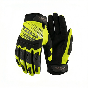 Gants de VTT et de motocross avec logo personnalisé |   OEM Tissu respirant antidérapant pour la paume Vente en gros Directement de l'usine - Product Image 1