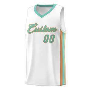 Maillot de basket-ball personnalisé authentique avec nom d'équipe, impression sérigraphique, logo d'équipe personnalisé, unisexe, respirant, anti-humidité, vente en gros - Product Image 4