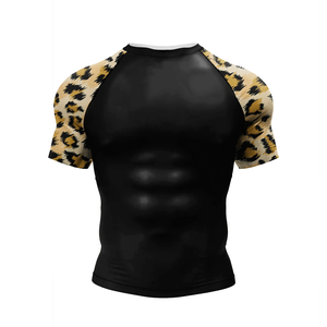 Camiseta de Compresión Sialkot MMA Transpirable UPF50+ de Secado Rápido y Ecológica de Spandex/Nylon - Product Image 4