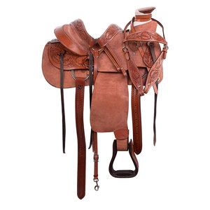 Services OEM TWILL SPORTS, selle d'équitation anglaise en cuir de haute qualité, confortable, faible MOQ pour hommes - Product Image 1