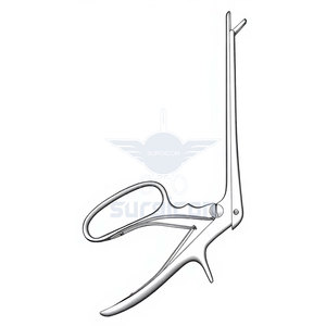 Pince à épiler et forceps Ferris-Smith-Chusing avec manche de 18 cm / 7 pouces et diamètre x largeur de 3 x 10 mm, courbés vers le bas - Product Image 5