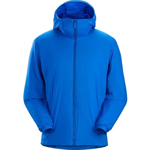 <b>Men</b> Hooded Waterproof <b>Ski</b> <b>Jacket</b> Synthetic Insulation Gore-Tex Full Zip Outerwear <b>Blue</b> - Product Image 1