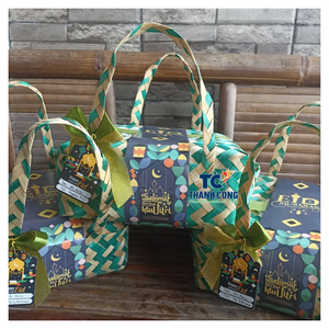 CESTAS DE BAMBÚ ecológicas clásicas para compradores minoristas CESTAS DE BAMBÚ sostenibles funcionales PARA Cesta de almacenamiento RAMADAN - Product Image 1