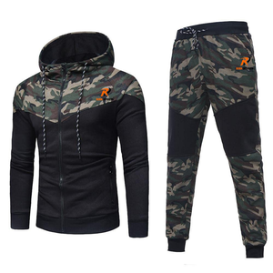 Survêtement de football entièrement personnalisé de haute qualité avec logo tissé par sublimation, confortable, pour homme, décontracté, avec fermeture éclair - Product Image 1