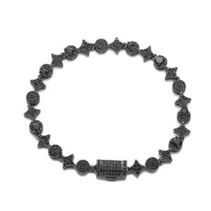 Best Quality Luxury <b>White</b> Gold Diamond <b>Bracelet</b> Round Brilliant Cut D Color Natural GIA Certified Rhodium Plated Everyday Wear - Product Image 2