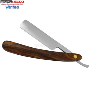 SIGAL MEDCO Customized Packaging Double Edge Shaving Razor for <b>Men</b> Stainless Steel with Natural Wooden Handle - Product Image 6