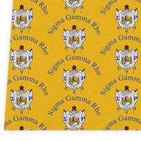 Bonnet personnalisé Sigma Gamma Rho pour femme, brodé, en tricot, chaud, à revers, pour sororité grecque, avec logo personnalisé, couvre-chef décontracté