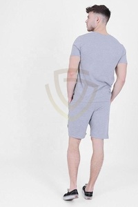 Nouveauté : Ensemble été homme deux pièces, conçu pour le confort, coton, look streetwear tendance, t-shirt et short - Product Image 6