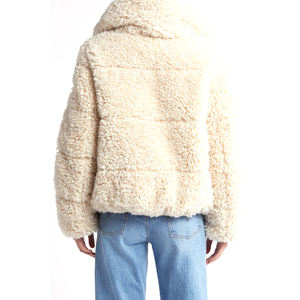 Chaquetas de Forro Polar para Mujer al por Mayor, de Alta Calidad, con Logotipo Personalizado, Gruesas, con Cierre Completo, Abrigos Cálidos de Invierno, Chaquetas Extragrandes - Product Image 2