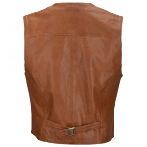 Wholesale Real Leather Sleeveless <b>Jacket</b> - High-Quality Men's Casual Fashion <b>Vest</b> for Global Export - Product Image 2
