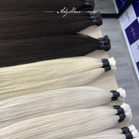 Cheveux bruts brésiliens bouclés en vrac, couleur claire, qualité supérieure, avec pointes en kératine, prix d'usine vietnamien, vente en gros