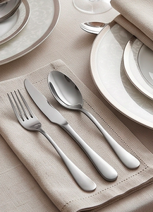 Juego de Cubiertos Modernos de Metal con Acabado Negro Mate, Tenedor, Cuchara, Cuchillo, Aptos para Lavavajillas, Mango de Acero Inoxidable, Vajilla para Bodas - Product Image 3