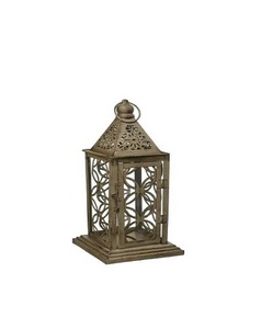 Elegant Modern Design Customizable Iron Lanterns White <b>Red</b> Handmade Eco-Friendly for Christmas Tabletop Hanging <b>Candle</b> Holder - Product Image 5