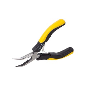 Mini pince ESD à nez plié de 130mm pour outils à main d'entretien d'électricien et ensemble d'outils de pinces - Product Image 2
