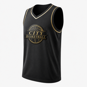 Men's Custom Basketball Jersey Sleeveless Breathable Mesh Sports Uniform Training Team Wear Shirt With Shorts For Club Sport Set - Product Image 3