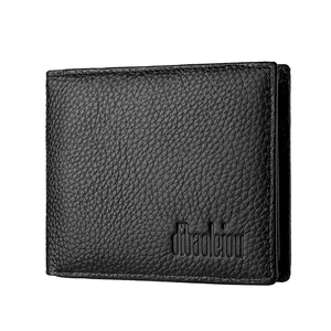 Portefeuille en cuir pour homme, design minimaliste et simple, vente en gros - Product Image 2