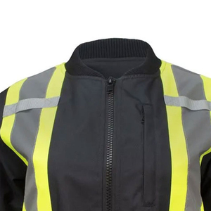 Vêtements de travail, veste de sécurité respirante, haute visibilité, réfléchissante, prix bas, fabriquée au Pakistan, vestes de sécurité confortables avec OEM - Product Image 6