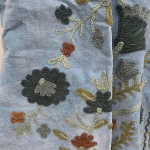 Top Product Wholesale Suzani Embroidered Velvet <b>Jacket</b> Women <b>Short</b> Winter Coat Button Bohemian Bomber <b>Jacket</b> Factory Price - Product Image 2