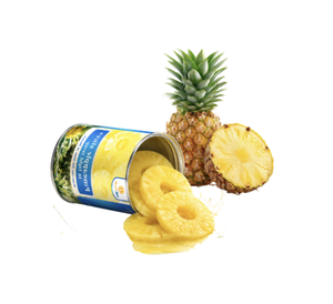 Tasty Vietnam Manufacturer Supply Cheap Price Hot Sale Canned <b>Pineapple</b> Slices In <b>Light</b> Syrup - Product Image 1