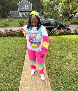 Conjunto Deportivo Oversize de Streetwear para Mujer, Chaqueta Cortavientos, Ropa de Gimnasio, Conjunto para Correr - Product Image 4