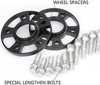 Adaptateur de roue avec logo personnalisé, entretoise en aluminium 66,5 mm 12/15/20 mm 5 mm pour W204 W205 S204 C204