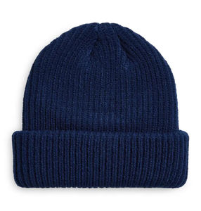 Bonnet d'hiver personnalisé en gros, bonnets en tricot côtelé avec logo brodé pour marques streetwear, commande en gros, faible MOQ - Product Image 1