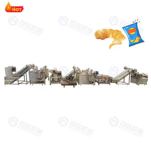 Línea de producción de patatas fritas apilables completamente automática de alto rendimiento, línea de producción de patatas fritas congeladas completamente automática - Product Image 5