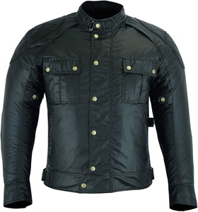 Chaqueta de cuero impermeable para hombre, textil de cuero blanco para motocicleta, la mejor calidad - Product Image 3