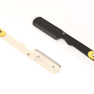 Afeitadora Portátil de Acero Inoxidable con Color Degradado para Hombre, Herramienta para Recortar Cejas y Limpiar la Cara, Cuchilla Manual Clásica - Product Image 5