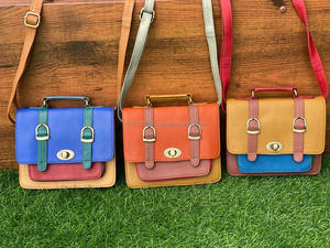 ใหม่รีไซเคิลหนังกระเป๋าถือร้อนขายสีรุ้งกระเป๋าสตางค์ผู้หญิงมีสไตล์ที่ไม่ซ้ํากันหลายใช้ที่ยั่งยืนสลิงกระเป๋า - Product Image 3