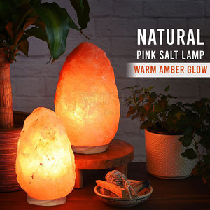 Best Arrival USB Salt Lamp Premium Crystal Carved High Quality Modern Relaxing <b>Mood</b> Light Soft Ambient <b>Lighting</b> Home Decor - Product Image 5