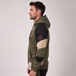 Sudadera con Capucha Estampada para Hombre, Cómoda para el Día a Día, de Forro Polar Suave, Corte Holgado, Cálida, Estilo Casual Urbano, Manga Larga con Bolsillo - Product Image 5